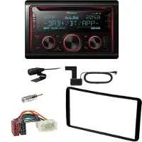Pioneer FH-S820DAB USB Digitalradio Bluetooth Einbauset für Suzuki Jimny FJ