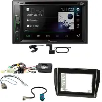 Pioneer AVH-A3200DAB USB DAB+ Digitalradio Einbauset für Suzuki Swift AZ ab 2017