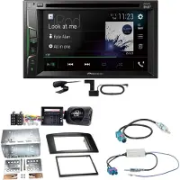 Pioneer AVH-A3200DAB USB DAB+ MP3 Digitalradio Einbauset für Mercedes ML W164