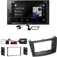 Pioneer AVH-A3200DAB USB Digitalradio Bluetooth MP3 Einbauset für Mazda 3 BL