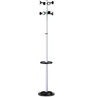Hamelin Accueil, Metall, 8 Haken, Weiß, Metall, Schwarz, Klassisch