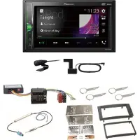 Pioneer DMH-A3300DAB USB Bluetooth DAB+ MP3 Autoradio Einbauset für T5
