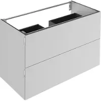 Keuco Waschtischunterschrank Edition 11 ART 120x70x49cm, 2 Ausz., Lac m, manhatt