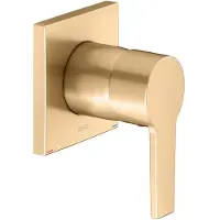 Keuco EDITION 11 Einhebelmischer Unterputz, Rosettenform eckig, 51151250002, Farbe: Messing gebürstet