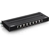 Trendnet TC-P08C6AS - Patch Panel - 0.5U