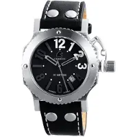 Shaghafi Carucci Herren Automatik Uhr CA2210BK Potenza II Black Datum 5 ATM