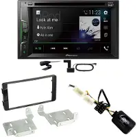 Pioneer AVH-A3200DAB USB Digitalradio MP3 Einbauset für Mitsubishi ASX ab 2015