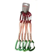 Qi´roc Wifi Straight/curve Clip+express Dyneema 10x170 Mm+mini Karabinerhaken 5 Einheiten , , One Size