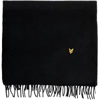 Lyle & Scott Schal aus Lammwollmischung - Schwarz