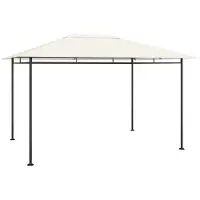 vidaXL Pavillon 4x3x2,7 m Creme 180 g/m² , Pavillons & Partyzelte Design 2024