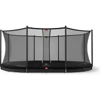 Berg Bodentrampolin Grand Favorit InGround 520 + Sicherheitsnetz Comfort