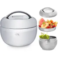 Orion Termos obiadowy Apple 2 l Srebrny