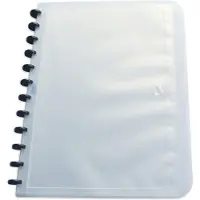 Oxford Ringmappe Vario-Zipp DIN A4 Transaprent PP (Polypropylen) 26,5 x 2,1 x 31 cm