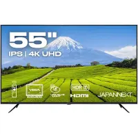 Japannext JN-IPS550UHD60F, 139,7 cm (55"), 3840 x 2160 Pixel, 4K Ultra HD, LCD, 8 ms, Schwarz