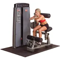 Body-solid Bauch-/Rücken-Maschine "Pro Dual", Gewichtsblock 140 kg