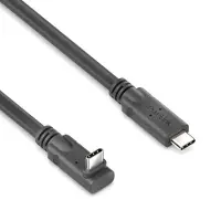 PureLink PURE PI6610-030 - USB 4.0 Kabel, 20 Gbit/s, 240 W, 8K 30Hz, gewinkelt, 3,0 m