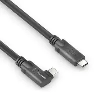 PureLink PURE PI6620-020 - USB 4.0 Kabel, 20 Gbit/s, 240 W, 8K 30Hz, gewinkelt, 2,0 m