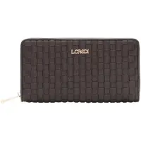 L.credi Geldbörse Radka Zip Around Wallet Chocolate dunkelbraun