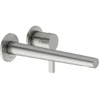 Keuco EDITION 400 Einhebel-Waschtischmischer, UP, mit Temperaturbegrenzung, Ausladung 243mm, 51516060202