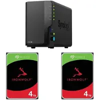 Synology DiskStation DS225+ Seagate Ironwolf NAS HDDoll