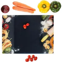 MamboCat Schneidebrett aus Glas PASTA-Dekor 30x40cm – 23490789