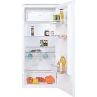 Hanseatic Einbaukühlschrank "HEKS12254GE", Energieeffizienz: E, silber (weiß), Rechtsanschlag, wechselbar, Kühlschränke, inkl. 3 Jahre Herstellergarantie, Einbaukühlschrank, Topseller