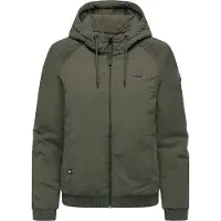 Ragwear Bomberjacke "Chinta Warm YOUMODO" mit Kapuze Warme Übergangsjacke mit elastischen Bündchen