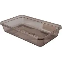 Bourgeat Alto Plus Gastronorm-Behälter aus rauchfarbenem Copolyester, GN 1/1, 10cm tief (761110)