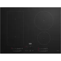 Beko HII74700UF, Schwarz, Integriert, 70 cm, Zonen-Induktionskochfeld, Glas, 4 Zone(n)
