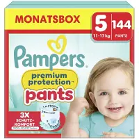 Pampers Baby Windeln Pants Größe 5 (12-17kg) Premium Protection 144 St
