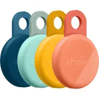 Chipolo LOOP Orange/Blau/Gelb/Minze 4-Pack