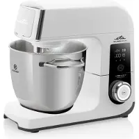 Eta Gratus Kuliner II Origin Küchenmaschine I Vollmetall I 12 Geschwindigkeiten I 6.7 l und 3.5 l Edelstahl Schüssel I 1700 W I LED-Display