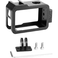 Puluz Metal Cage with Cold Shoe for DJI Osmo Action 4/3