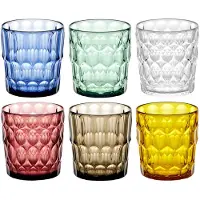 Guzzini VANITY Set aus 6 niedrigen Bechern Assorted col.