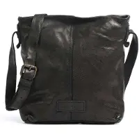 Harold's Leder Umhängetasche Submarine Crossbag Black schwarz