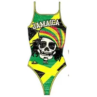 Turbo Jamaica Badeanzug Mit Dünnen Trägern