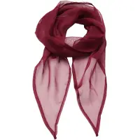 Premier Damen Chiffon-Schal / Chiffon-Halstuch (Burgunder)