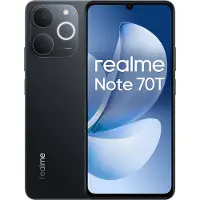 Realme Note 70T, 17,1 cm (6.74"), 4 GB, 256 GB, 50 MP, Android 15, Schwarz