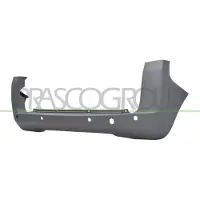 PRASCO Stoßfänger ft8601072 hinten für Fiat