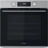 Whirlpool OMK58HU1X, Medium, Elektrischer Ofen, 71 l, 2900 W, 71 l, Lüfterunterstützt
