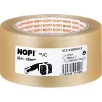 TESA NOPI Pack PVC geprägt 66m 50mm transparent