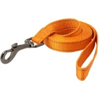 Dogman Iris Nylon-Hundeleine Orange S 15mmx180cm