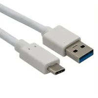 Helos USB Type-C auf USB-3.1 Lade-/Datenkabel, 1 m wei