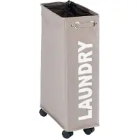SmartaSaker Wäschesammler Corno Taupe, Wäschekorb, 43 l Wenko