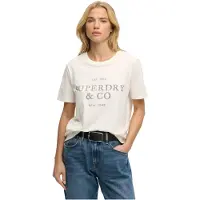Superdry Luxe Casual Relaxed Kurzarm-t-shirt