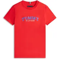 Tommy Hilfiger T-Shirt KB0KB10263 Rot Regular Fit