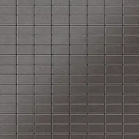 ALLOY Mosaik Fliese Massiv Metall Titan Gebürstet Dunkelgrau 1,6mm Bauhaus-ti-sb 1 Paket mit 10 Matten 1,05 m2 Grau