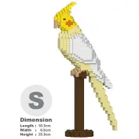 Jekca Bricks Cockatiel 01S ST19MA10