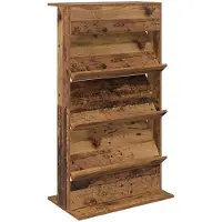 vidaXL Magazinregal Altholz 70 x 41 x 126 cm Holzwerkstoff