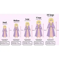 Little Adventures Rapunzel-Kleid Klassisch